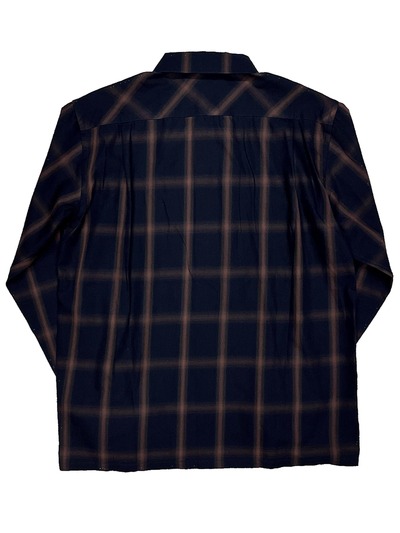 Cotton Twill OMBRE Long Sleeve Shirt | PRODUCTS | ROLL